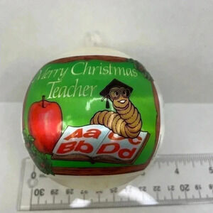 Hummelwerk Teacher Unbreakable Satin Ornament 1979